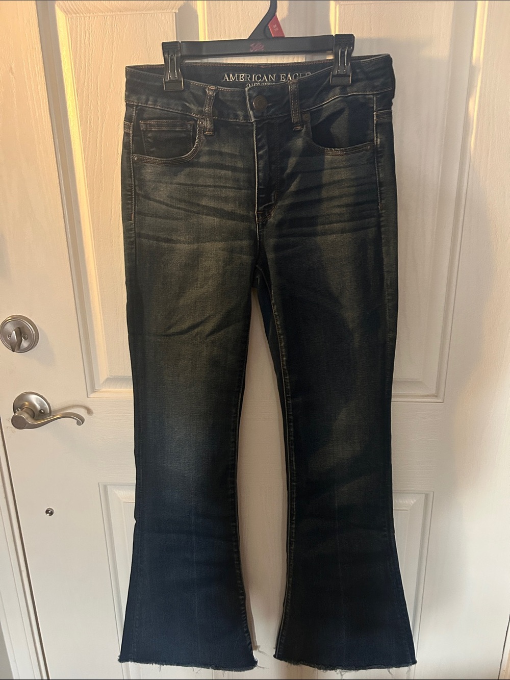 American Eagle Outfitters Hi-Rise Slim  Flare Jeans - Women's Size 2 Short